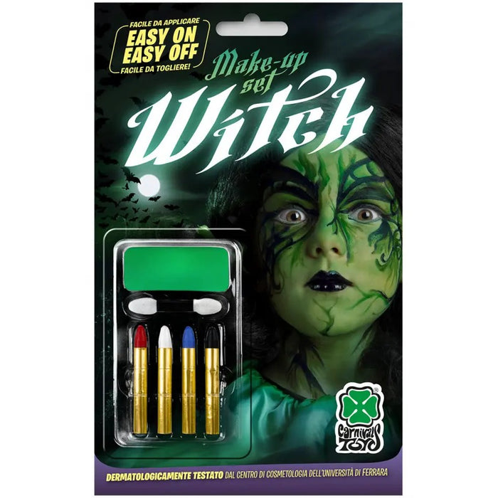 CARNIVAL TOYS Fondotinta Verde E 4 Matite In Blister