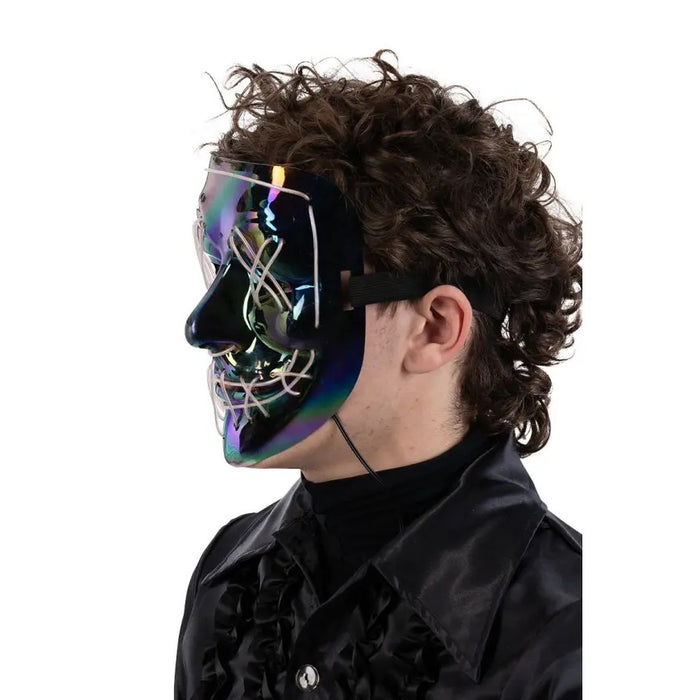CARNIVAL TOYS Maschera Horror Metallizzata