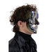 CARNIVAL TOYS Maschera Horror Metallizzata