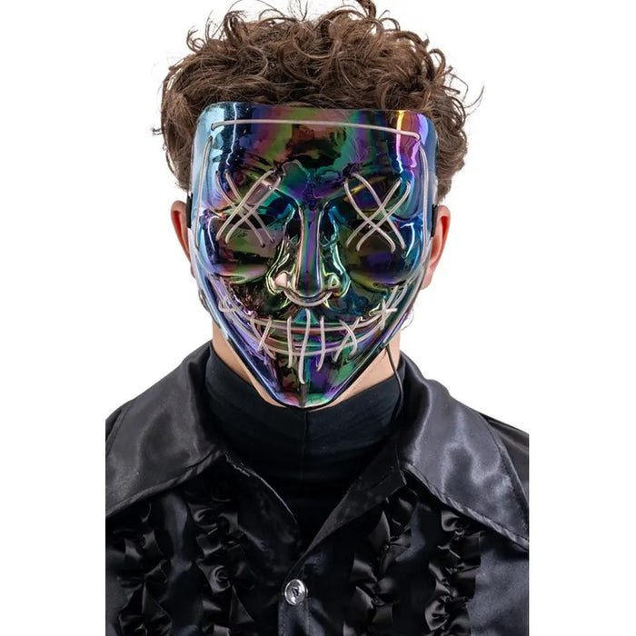 CARNIVAL TOYS Maschera Horror Metallizzata