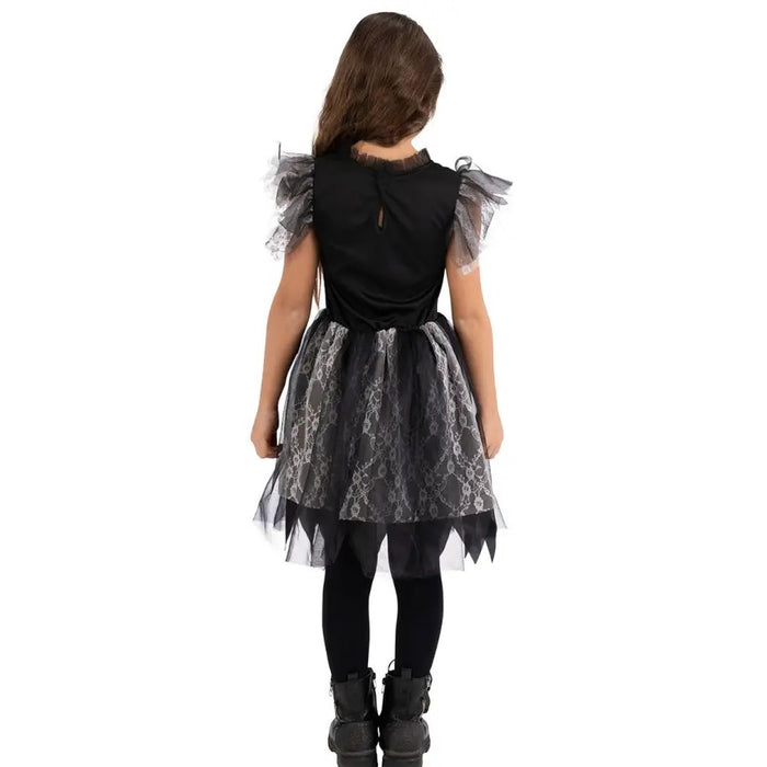 CARNIVAL TOYS Costume Scheletrina Taglia 6-7 Anni