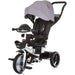 CHIPOLINO Triciclo Con Capote 2 In 1 Grigio - TRKBA02402GL