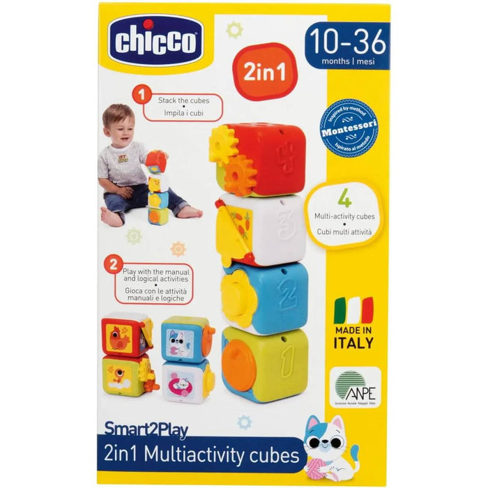 CHICCO 4 Cubi Multiattività 2 In 1 - 00011857100000