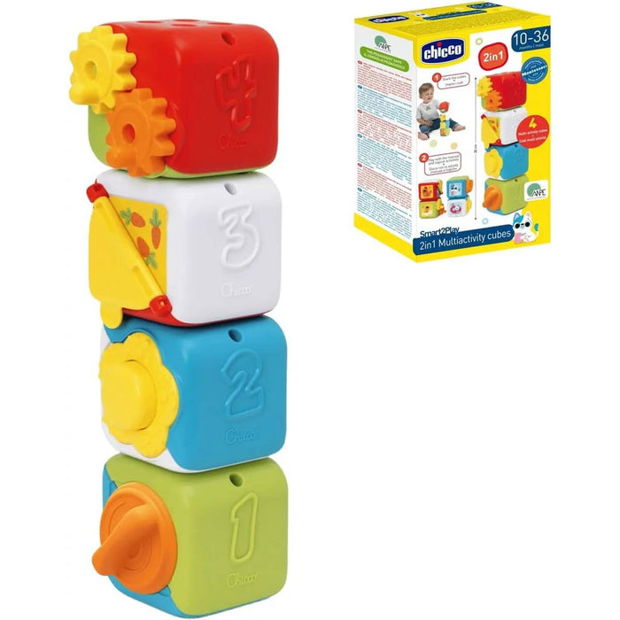 CHICCO 4 Cubi Multiattività 2 In 1 - 00011857100000