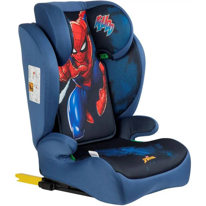 COLZANI Seggiolino Auto Spiderman Con Attacco Isofix Per Bambini Con Altezza Da 100 A 150 Cm - 11983