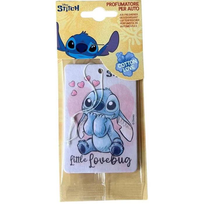 COLZANI Profumatore Cartoncino Stitch Fragranza Cotton - 12777