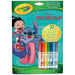 CRAYOLA Lilo & Stitch Album Attività Da Colorare Con Pennarelli - 04-0865