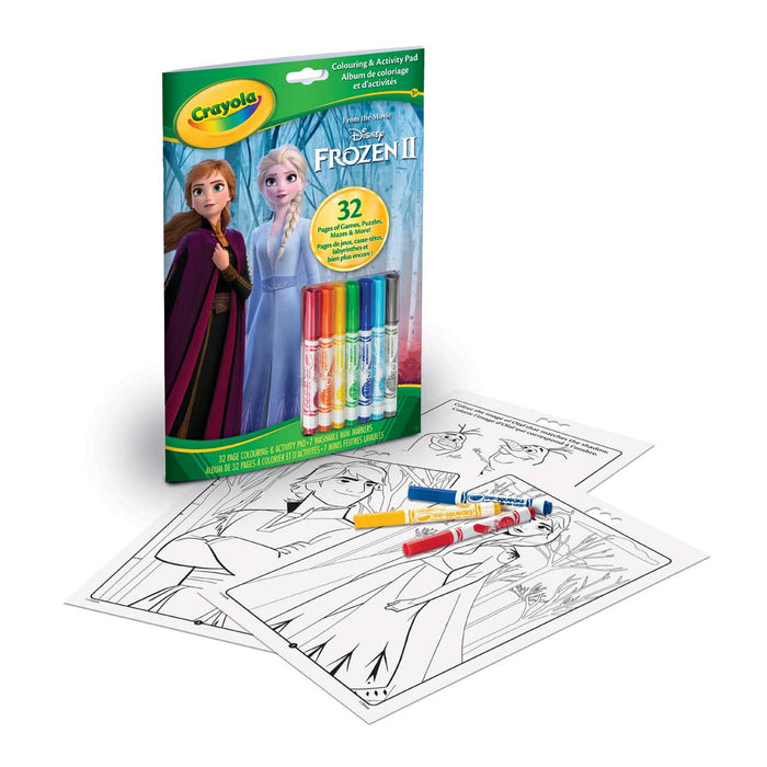 CRAYOLA Album Attività & Coloring Disney Frozen 2 - 04-5900