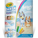 CRAYOLA Color Wonder Coloring Set Bluey Con 18 Pagine Da Colorare E 4 Pennarelli Senza Macchia - 25-2903