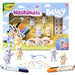 CRAYOLA Washimals Bluey Set Attività Con Adesivi E 4 Cuccioli 6 Pennarelli Lavabili - 74-0253