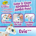 CRAYOLA Washimals Jumbo Pets Big Evie Cavallina Da Colorare Lavare E Ricolorare - 74-2031