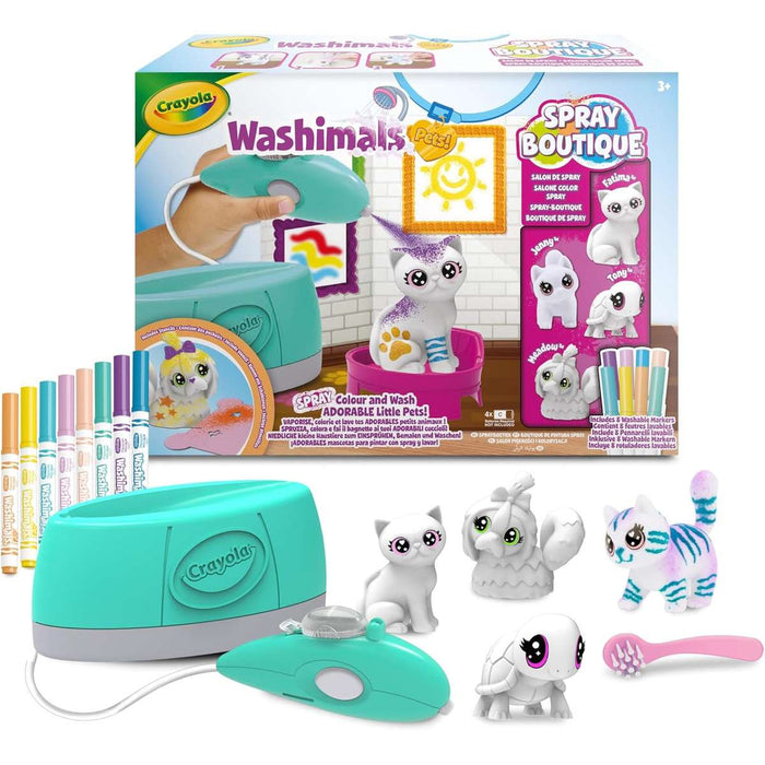 CRAYOLA Crayola Washimals Pets - Animaletti Da Colorare - 74-7517