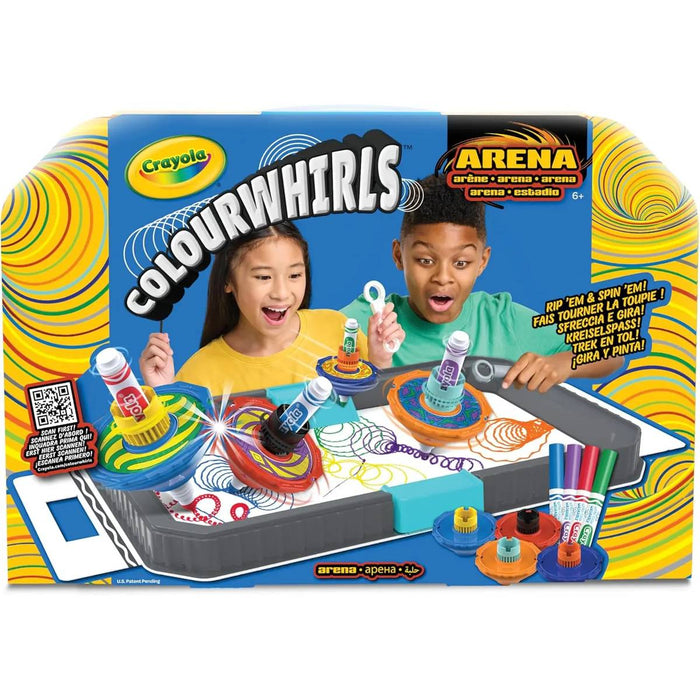 CRAYOLA Colour Whirls Battle Arena - 74-7697