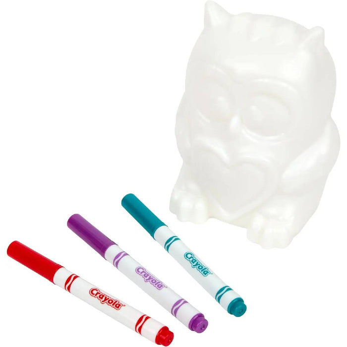 CRAYOLA Light Ups Gufetto Luminoso Personaggio Ricolorabile Con Luce - 74-7850