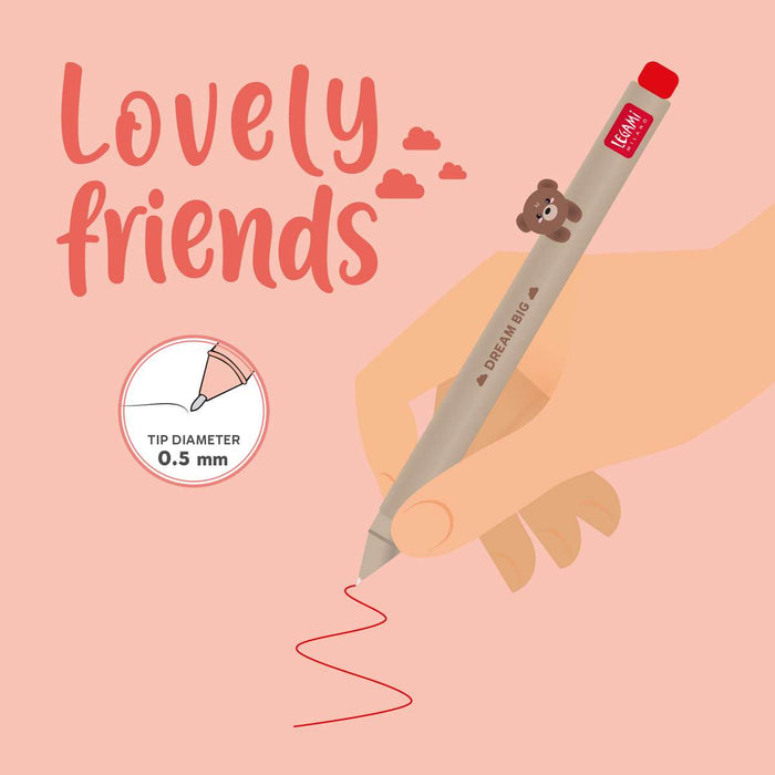 LEGAMI Penna Gel Lovely Friends Teddy Orsetto - LEGCPP0003