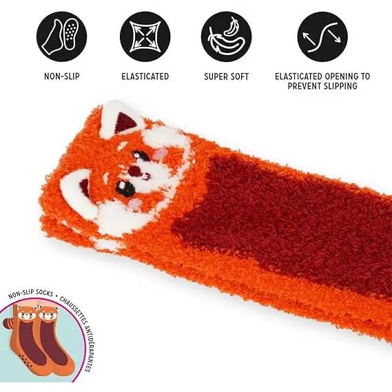LEGAMI Calzini Antiscivolo Adulto Red Panda It'S A Match! - LEGCS0013