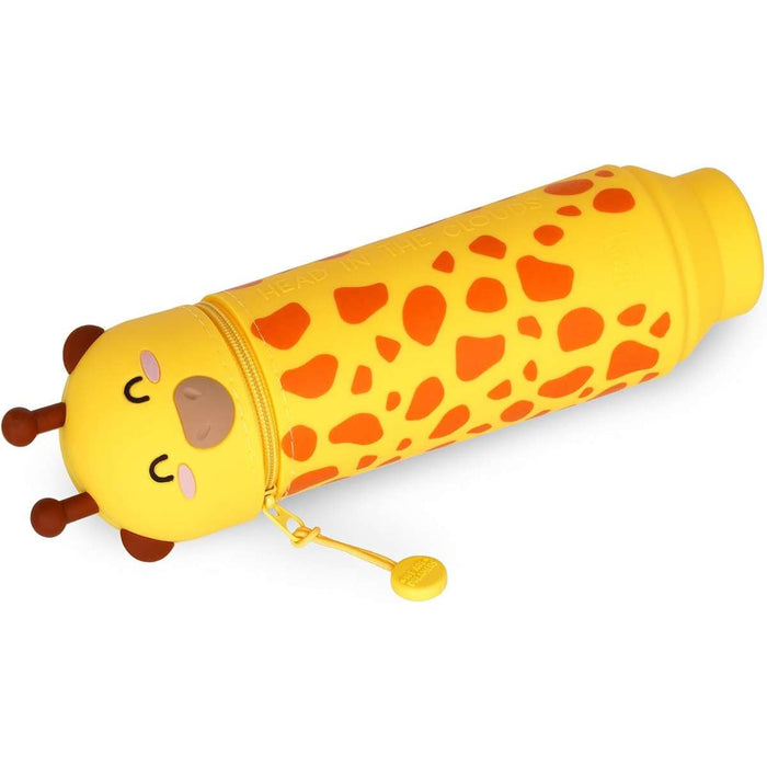 LEGAMI Astuccio 2 In 1 In Morbido Silicone Kawaii Giraffa - LEGKA0017