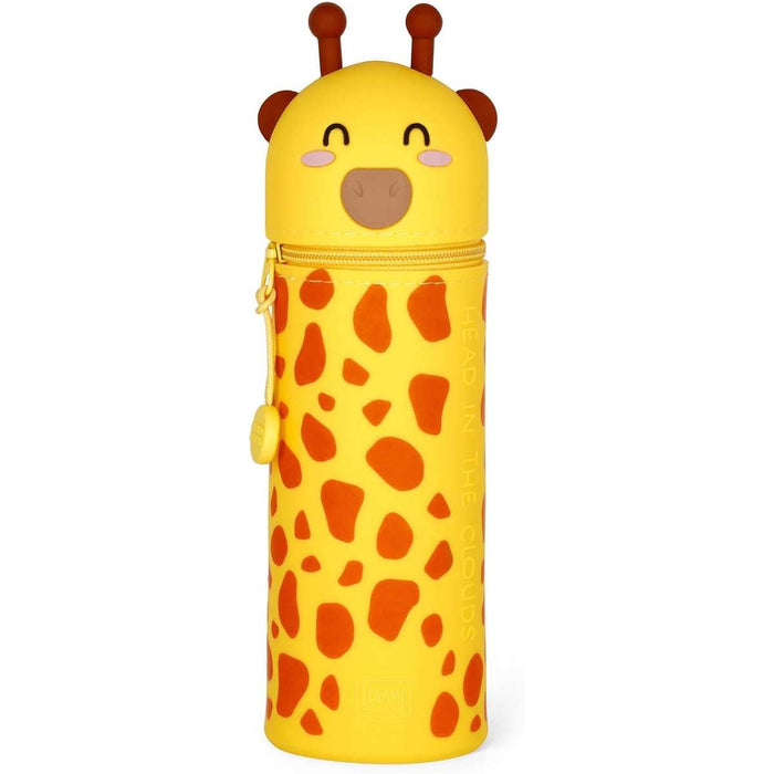 LEGAMI Astuccio 2 In 1 In Morbido Silicone Kawaii Giraffa - LEGKA0017