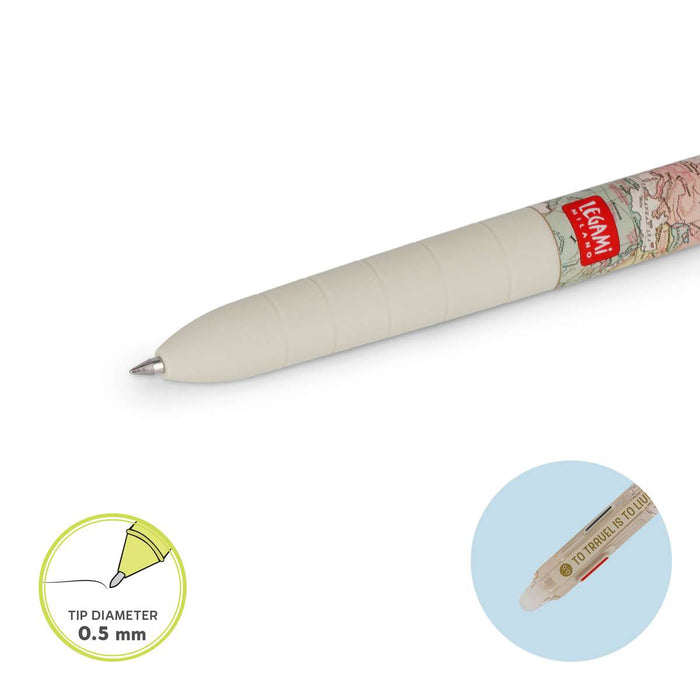 LEGAMI Penna Gel Cancellabile 3 Colori Viaggi - LEGTEP0001