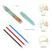 LEGAMI Penna Gel Cancellabile 3 Colori Fiori - LEGTEP0002