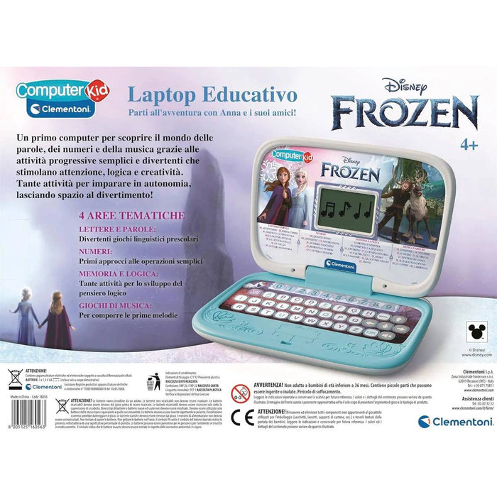 CLEMENTONI Computer Kid Frozen Laptop 4 - 16056