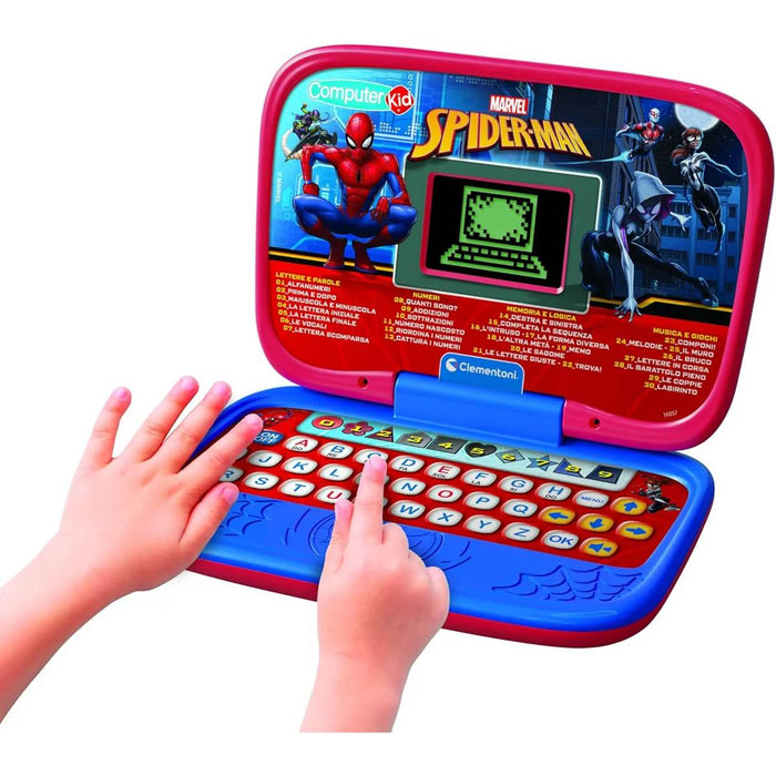 CLEMENTONI Computer Kid Spiderman Laptop 4+ - 16057