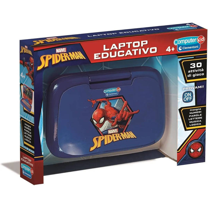CLEMENTONI Computer Kid Spiderman Laptop 4+ - 16057