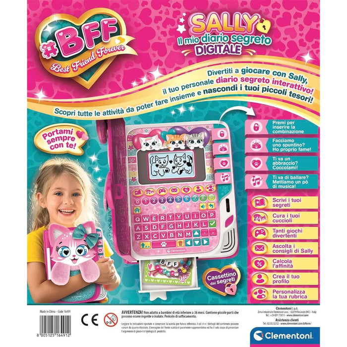 CLEMENTONI Sally Il Mio Diario Segreto Digitale