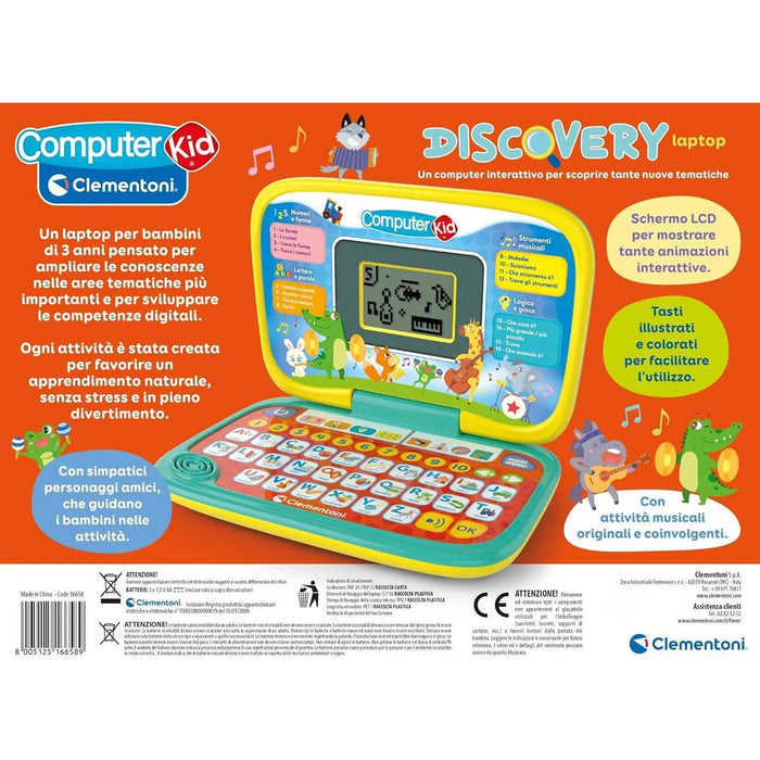 CLEMENTONI Discovery Laptop - 16658