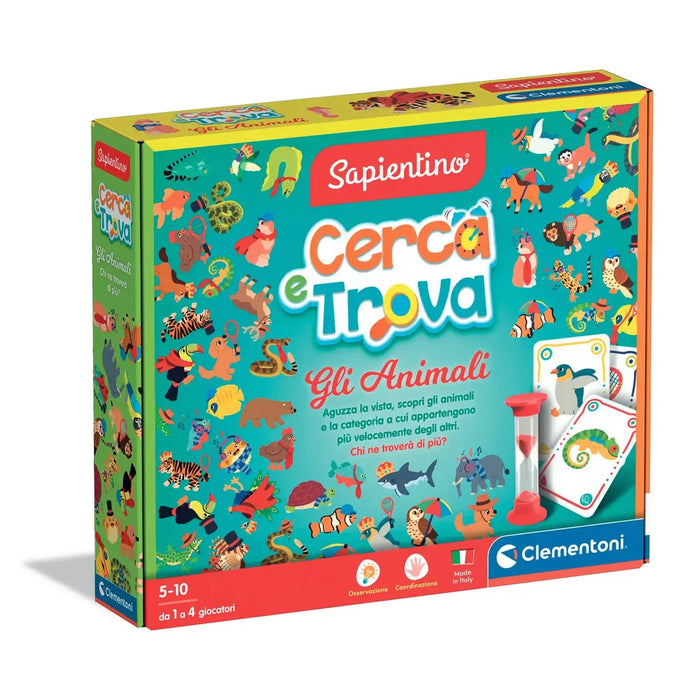 CLEMENTONI Cerca & Trova - Gli Animali