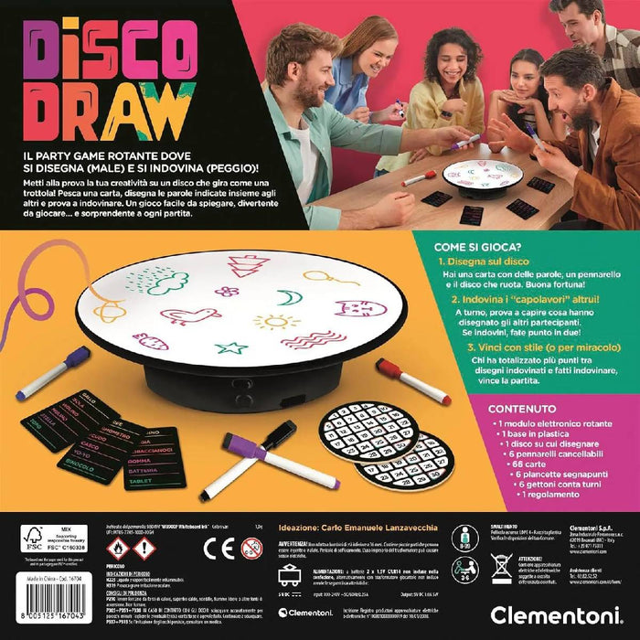 CLEMENTONI Disko Draw - 16704