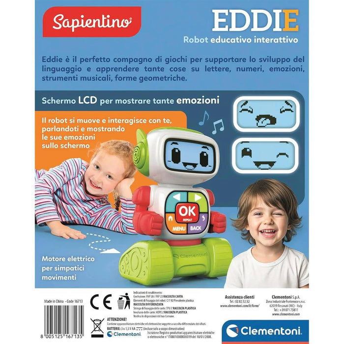 CLEMENTONI Eddie Robot Educativo - 16713