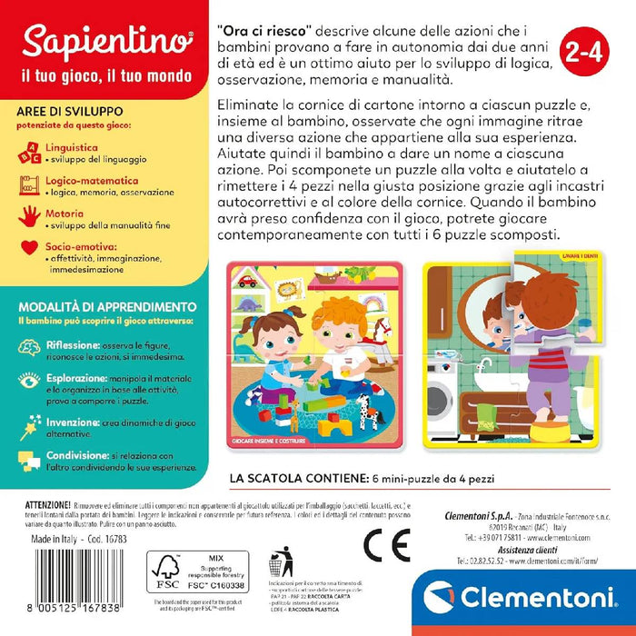 CLEMENTONI Sapientino Ora Ci Riesco - 16783