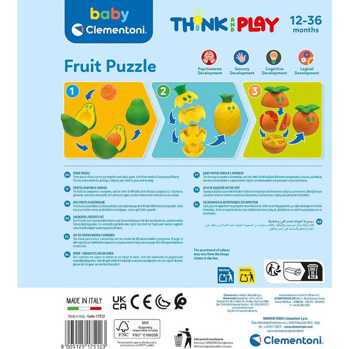 CLEMENTONI Fruit Puzzle - 17512