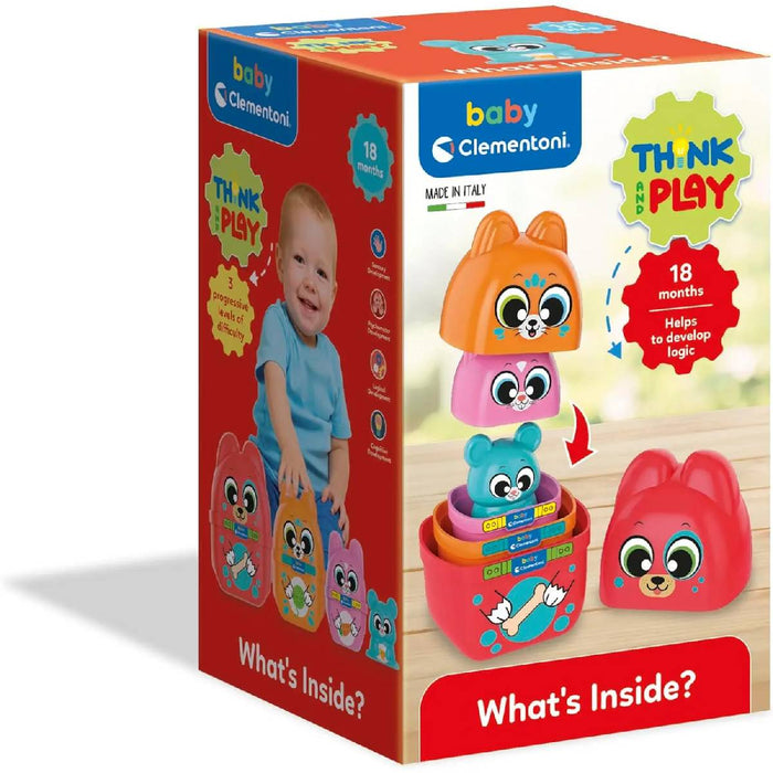 CLEMENTONI Baby Think And Play Matrioska Gioco Impilabile Per Bambini - 17606