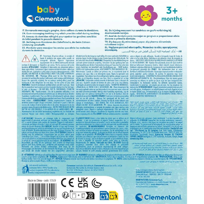 CLEMENTONI Massaggiagengive Refrigerante Fiorellino - 17609
