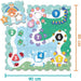 CLEMENTONI Tappeto Puzzle 1 2 3 Zoo Eva Mat