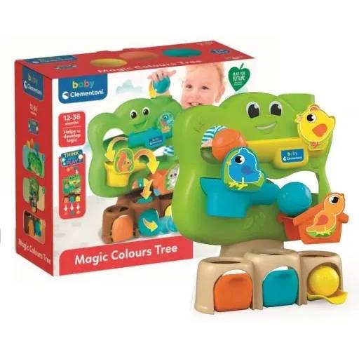 CLEMENTONI Magic Colours Tree Ball Drop - 17718