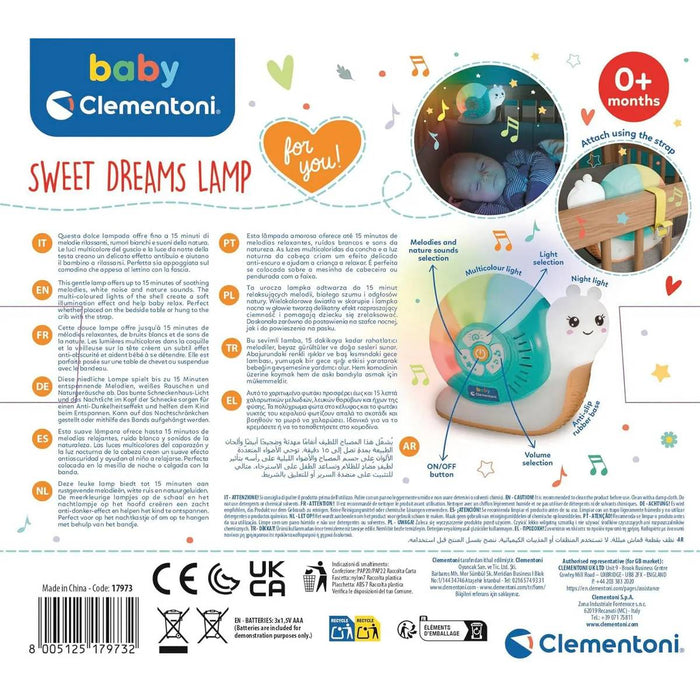 CLEMENTONI Night Lamp Sweet Dreams - 17973