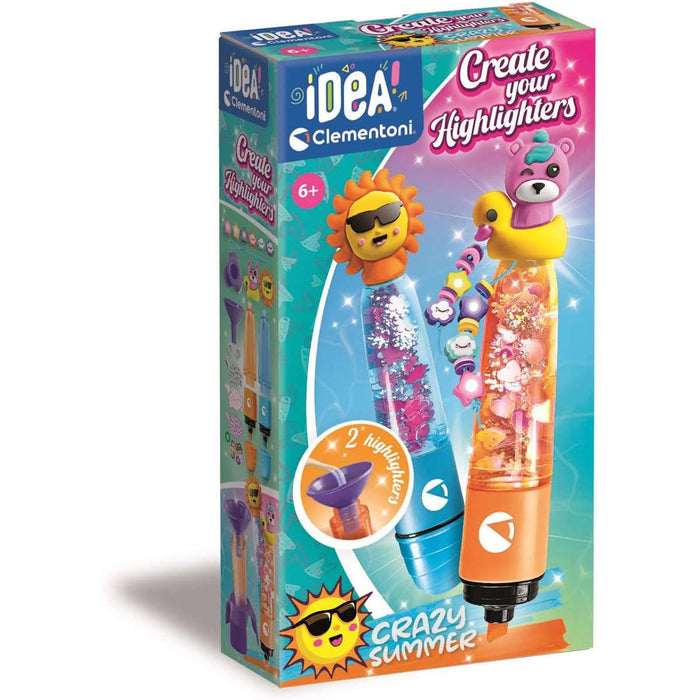 CLEMENTONI Mini Laboratorio Evidenziatori Crazy Summer - 18130