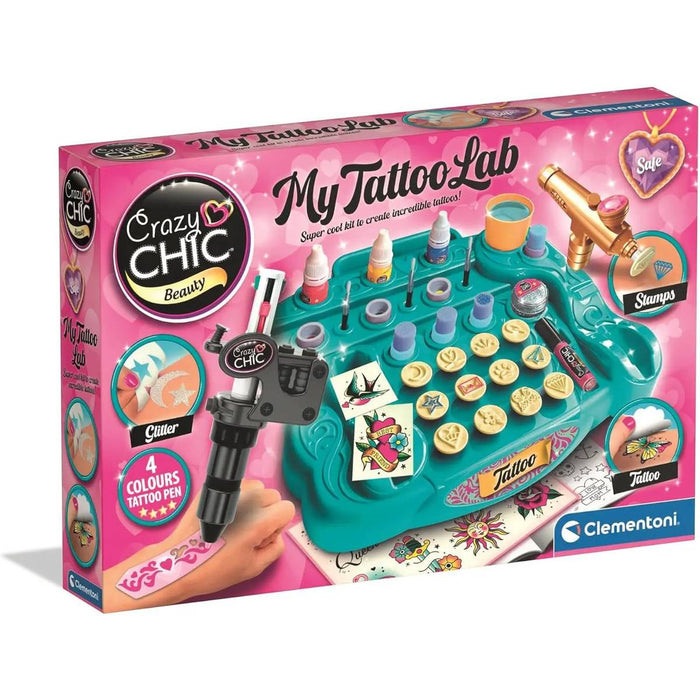 CLEMENTONI Crazy Chic My Tattoo Lab - 18260