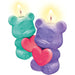CLEMENTONI Create Your Candles Bear Kit Per Creare 2 Candele Artigianali A Forma Di Orsetto - 18350