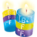 CLEMENTONI Create Your Candles Bff Kit Per Creare 2 Candele Artigianali - 18352
