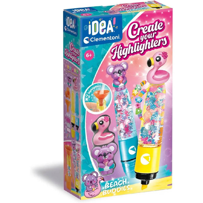 CLEMENTONI Mini Laboratorio Evidenziatori Beach Buddies - 18396