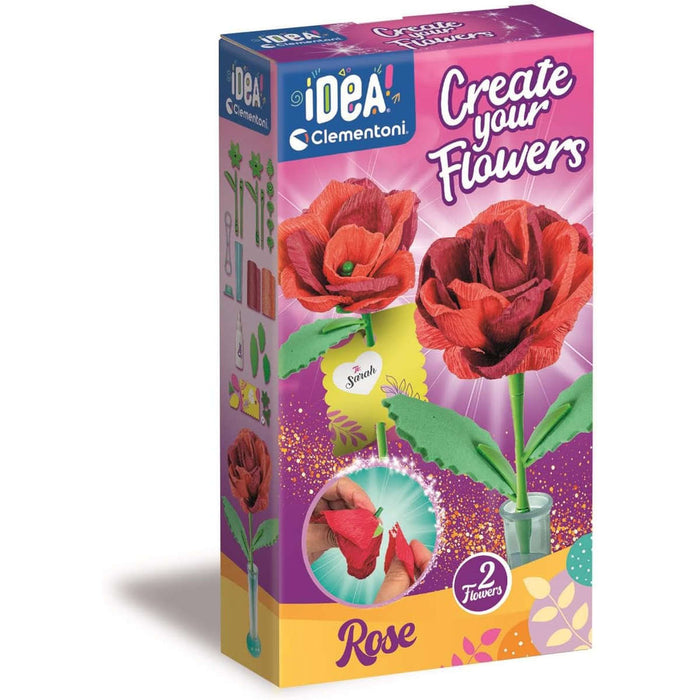 CLEMENTONI Create Your Flowers Rosa - 18877
