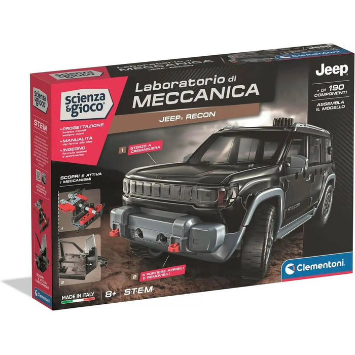CLEMENTONI Laboratorio Di Meccanica Jeep Recon - 19383