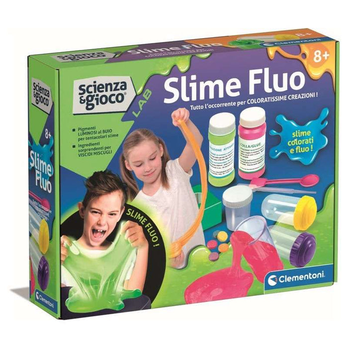 CLEMENTONI Slime Fluo - 19397