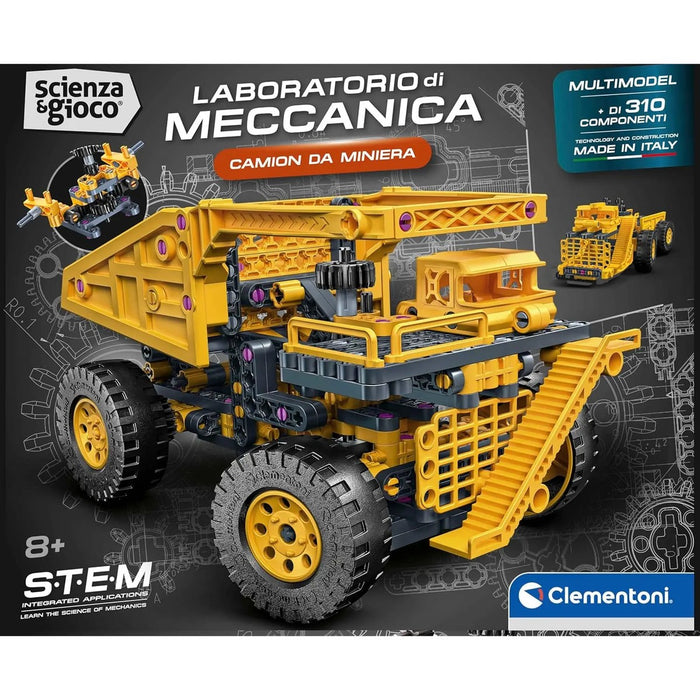 CLEMENTONI Laboratorio Di Meccanica Camion Da Miniera
