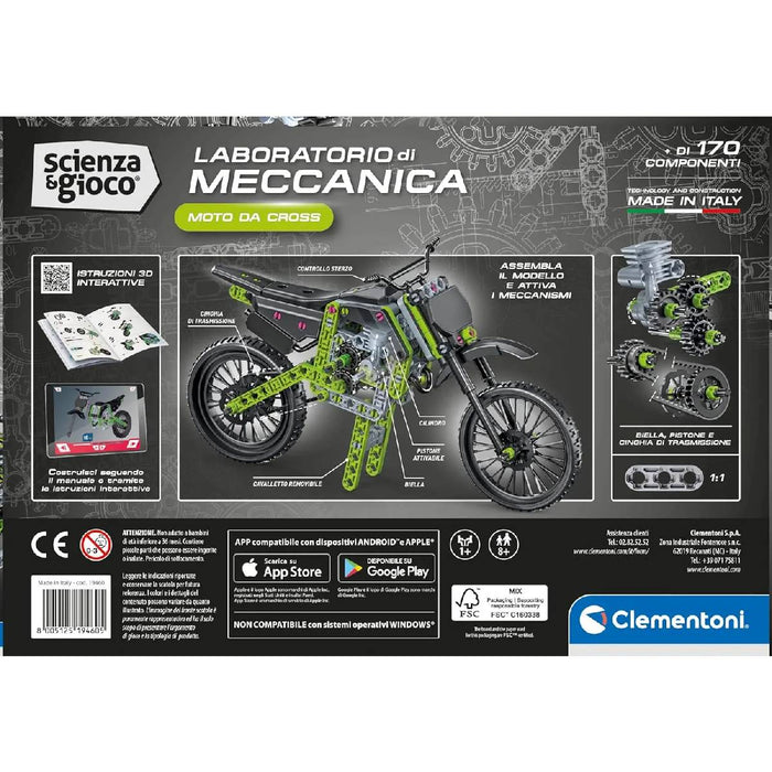 CLEMENTONI Laboratorio Di Meccanica Moto Da Cross - 19460