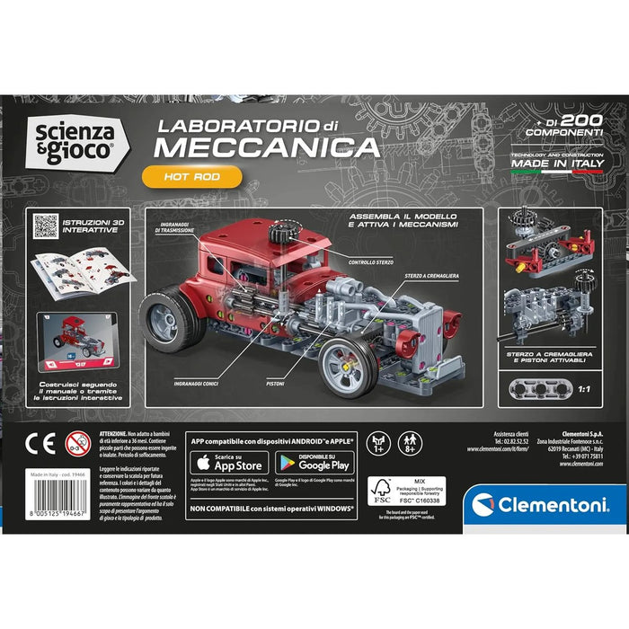 CLEMENTONI Laboratorio Di Meccanica Hot Rod